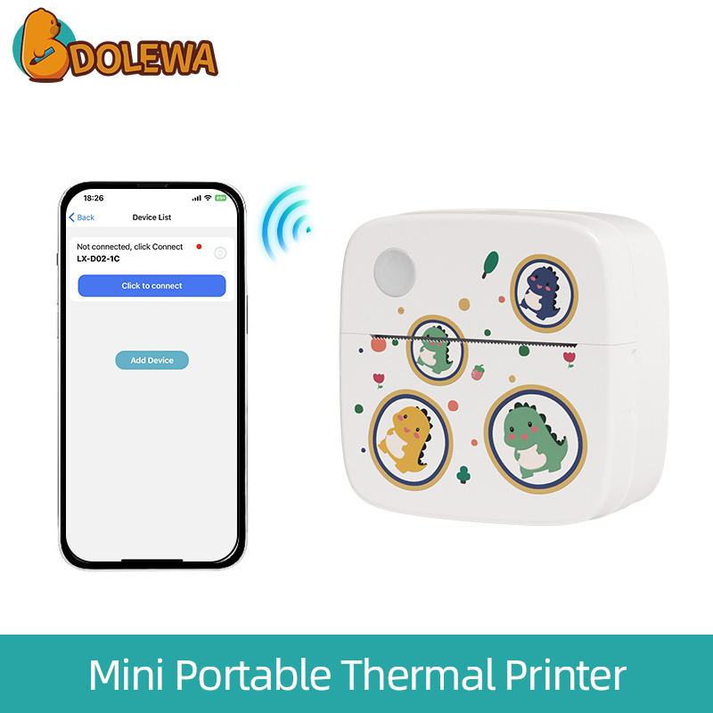 Bubble Dragon-USB Portable Thermal Printer