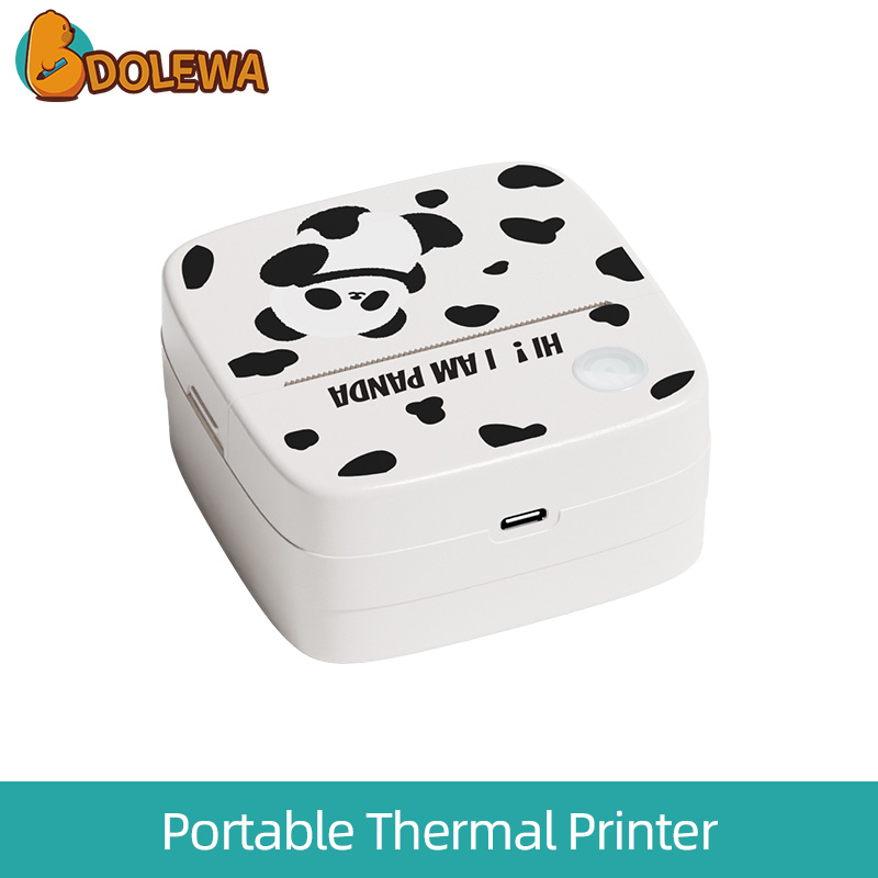 Cow Panda- Rechargeable Portable Thermal Printer