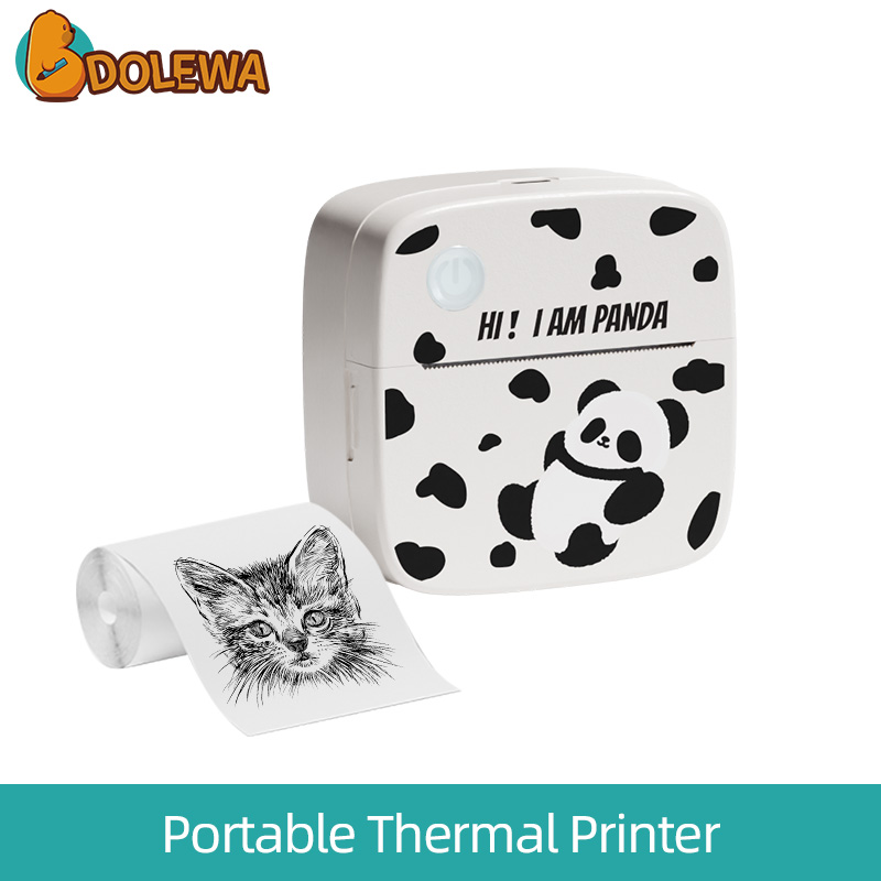 Cow Panda- Rechargeable Portable Thermal Printer