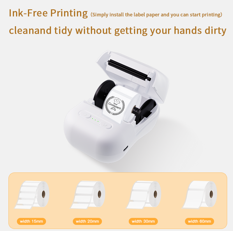 Portable Inkless Label Printer