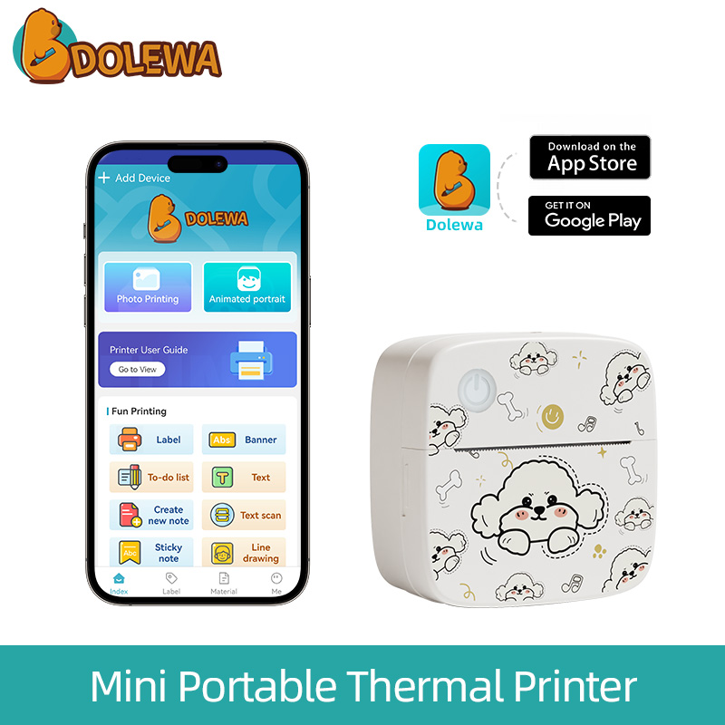 Bichon HD Print Portable Thermal Printer