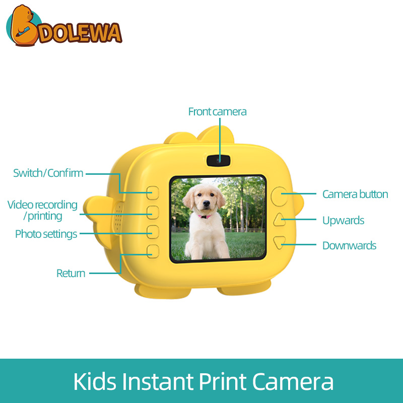 M05-1080p Kids Instant Print Camera