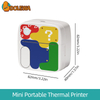 Splicing Patterns- Compact Portable Thermal Printer