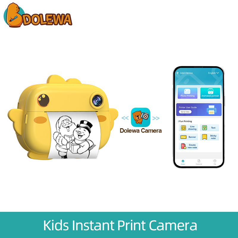 M05-1080p Kids Instant Print Camera