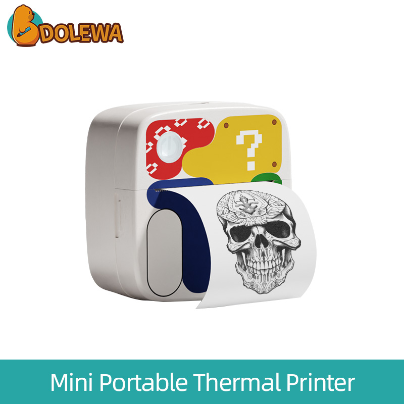 Splicing Patterns- Compact Portable Thermal Printer
