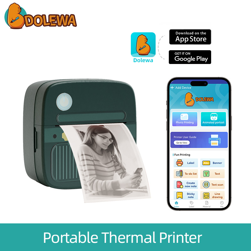 D2-durable Portable Thermal Printer