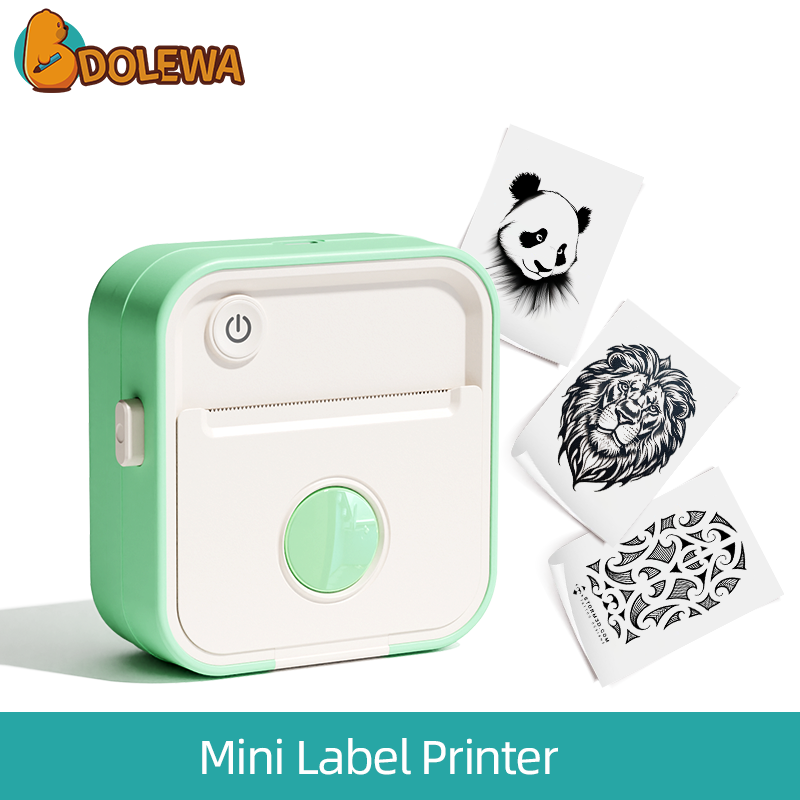 D5-wireless Mini Label Printer