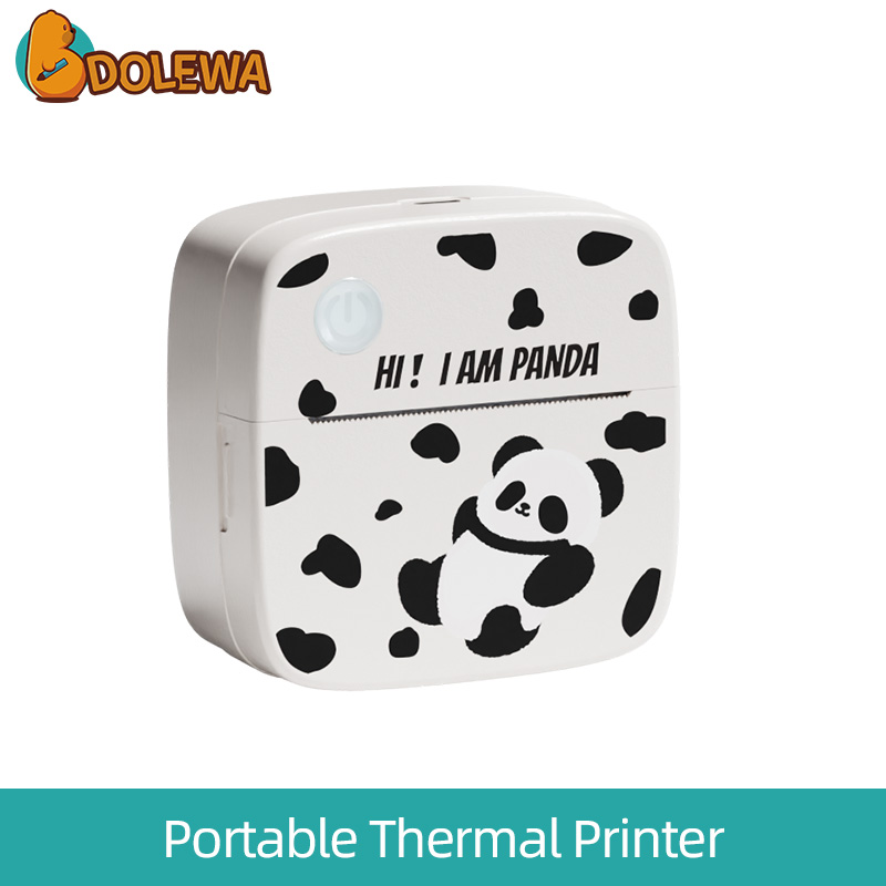 Cow Panda- Rechargeable Portable Thermal Printer