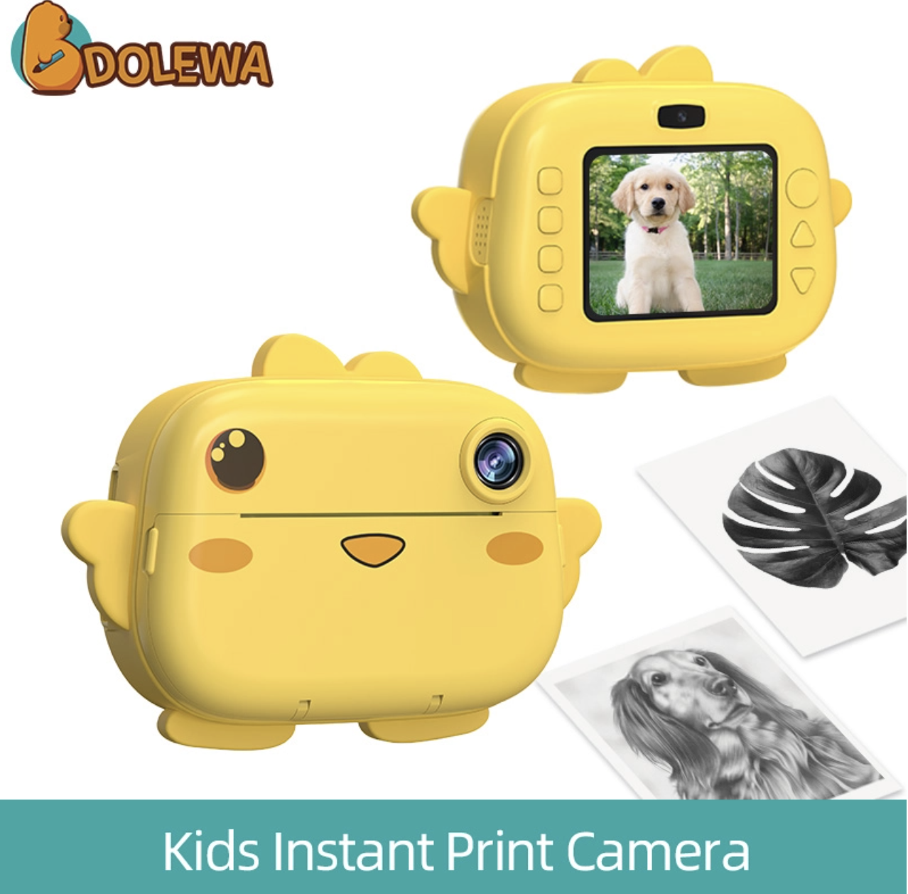 Kids Instant Print Camera