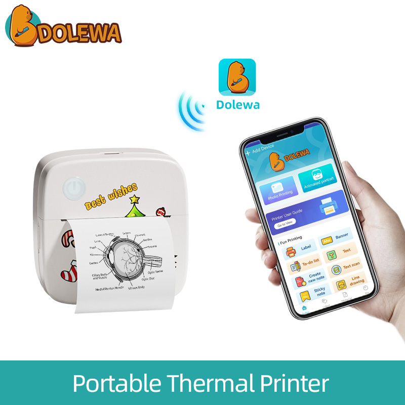 Christmas- Label Portable Thermal Printer