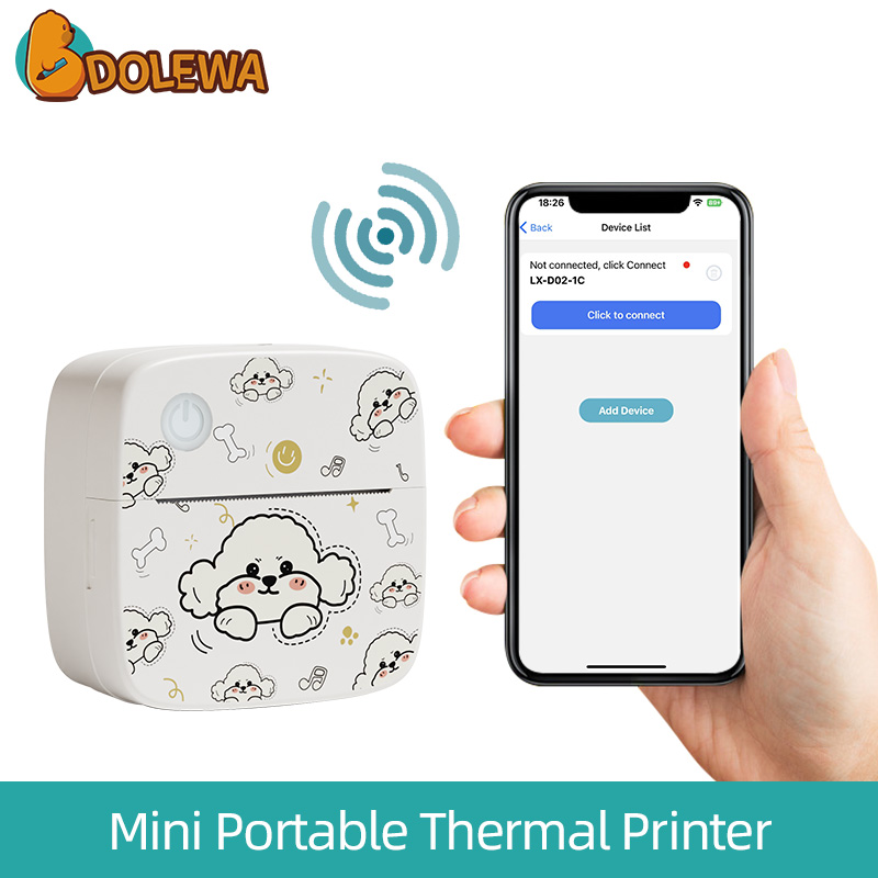 Bichon HD Print Portable Thermal Printer