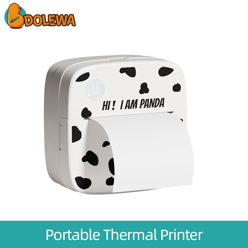 Cow Panda- Rechargeable Portable Thermal Printer