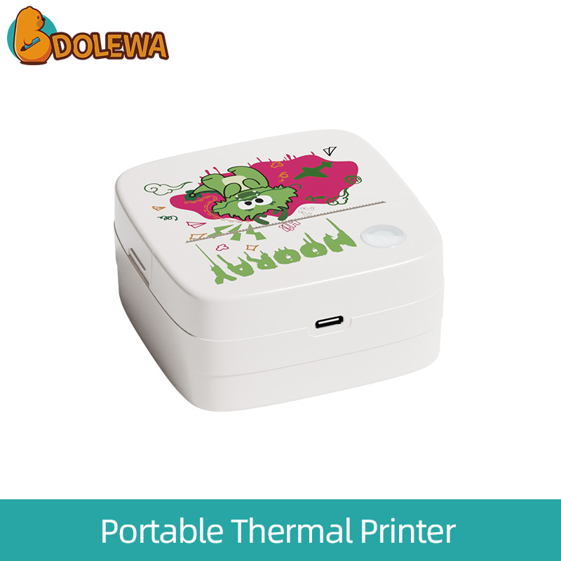 White Monster-Smart Mini Label Printer