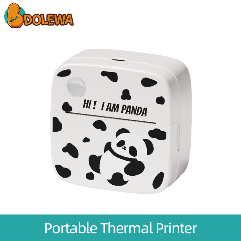 Cow Panda- Rechargeable Portable Thermal Printer