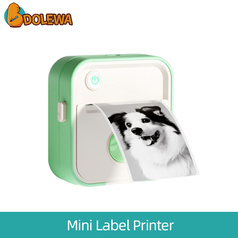 D5-wireless Mini Label Printer
