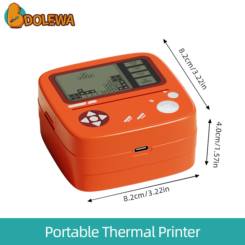 Tetris- Small Portable Thermal Printer