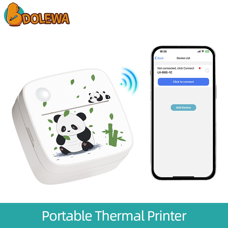 Panda- Thermal Mini Label Printer