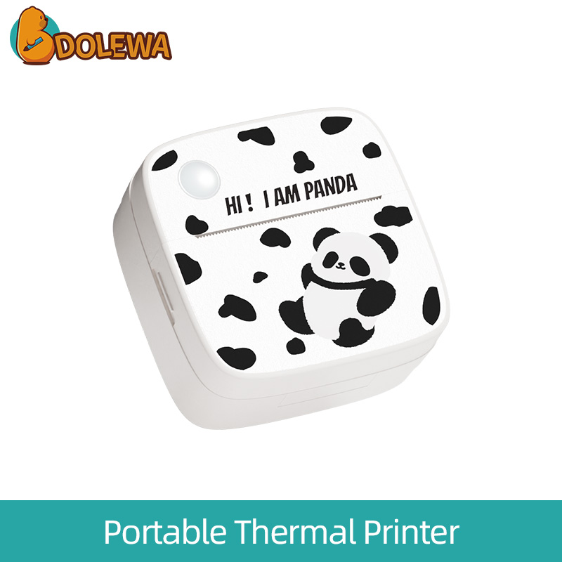 Cow Panda- Rechargeable Portable Thermal Printer