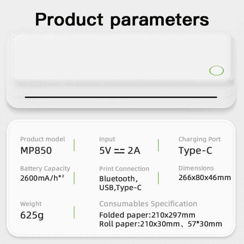 A4 portable printer